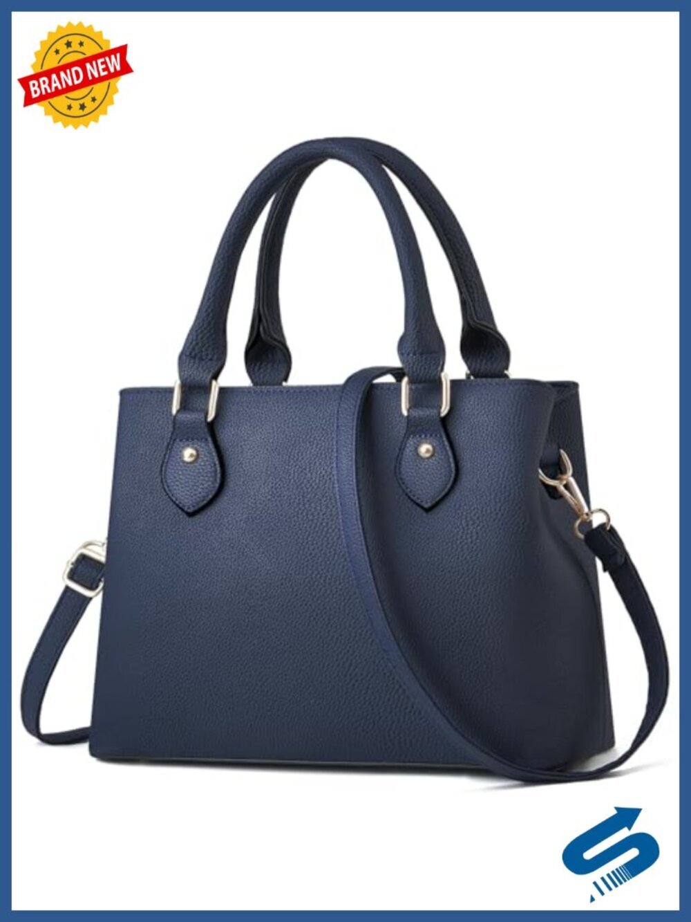 Faux Leather Crossbody Hobo Bag Tote Shoulder Satchel Purse